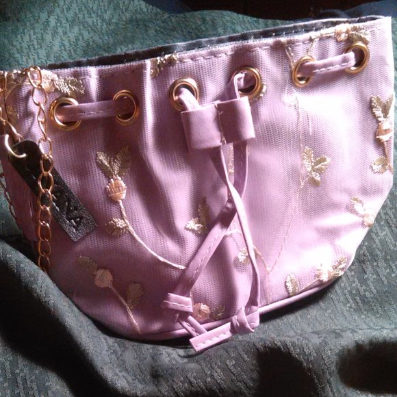 Faux Leather Embroidered Handbag - Picture 1 of 16